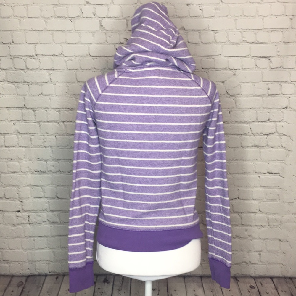 PINK Victoria’s Secret Striped Full Zip Hoodie - Picture 5 of 8